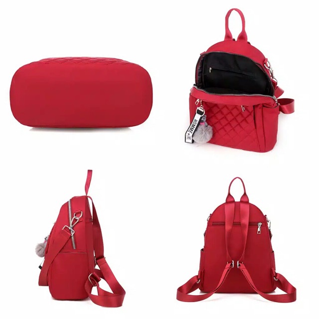 New Tas Backpack Stylish MICRO GELEMBUNG-2REST EMBOS TENGAH MICRO RR /tas ransel micro glowshy