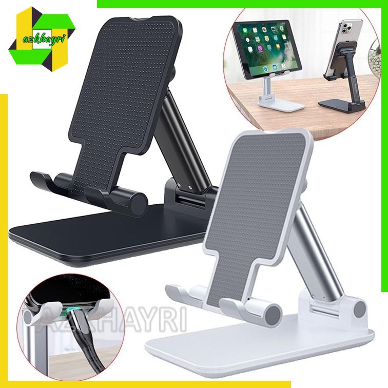 Folding Desktop Phone Tablet Holder Stand Docking HP