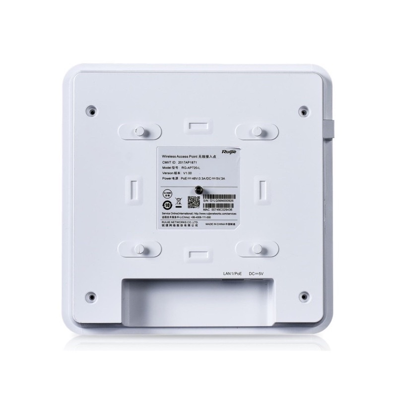 RUIJIE RG-AP720 L Indoor Wireless Access Point TIDAK TERMASUK POE