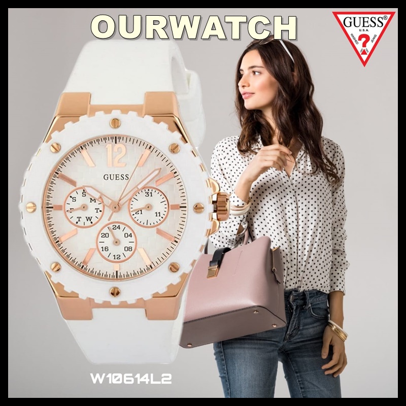 JAM TANGAN WANITA GUESS W0149L5/ W0149L2 ORIGINAL
