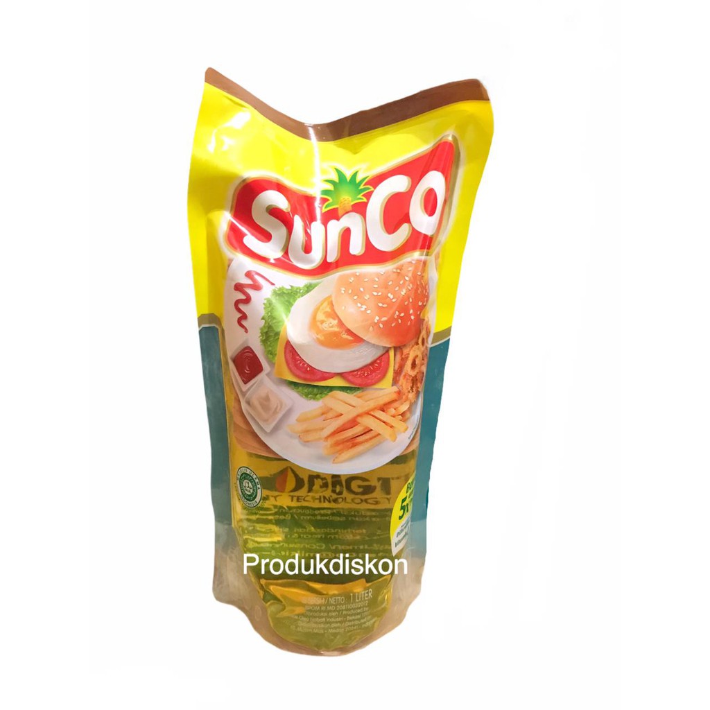 

Minyak Goreng SUNCO 1 Liter Refill