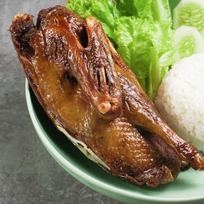 

Bebek Frozen H. Slamet 1/2 (setengah) Ekor + Sambal Korek