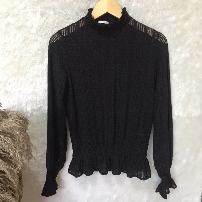 Blouse GU by Uniqlo & Zara