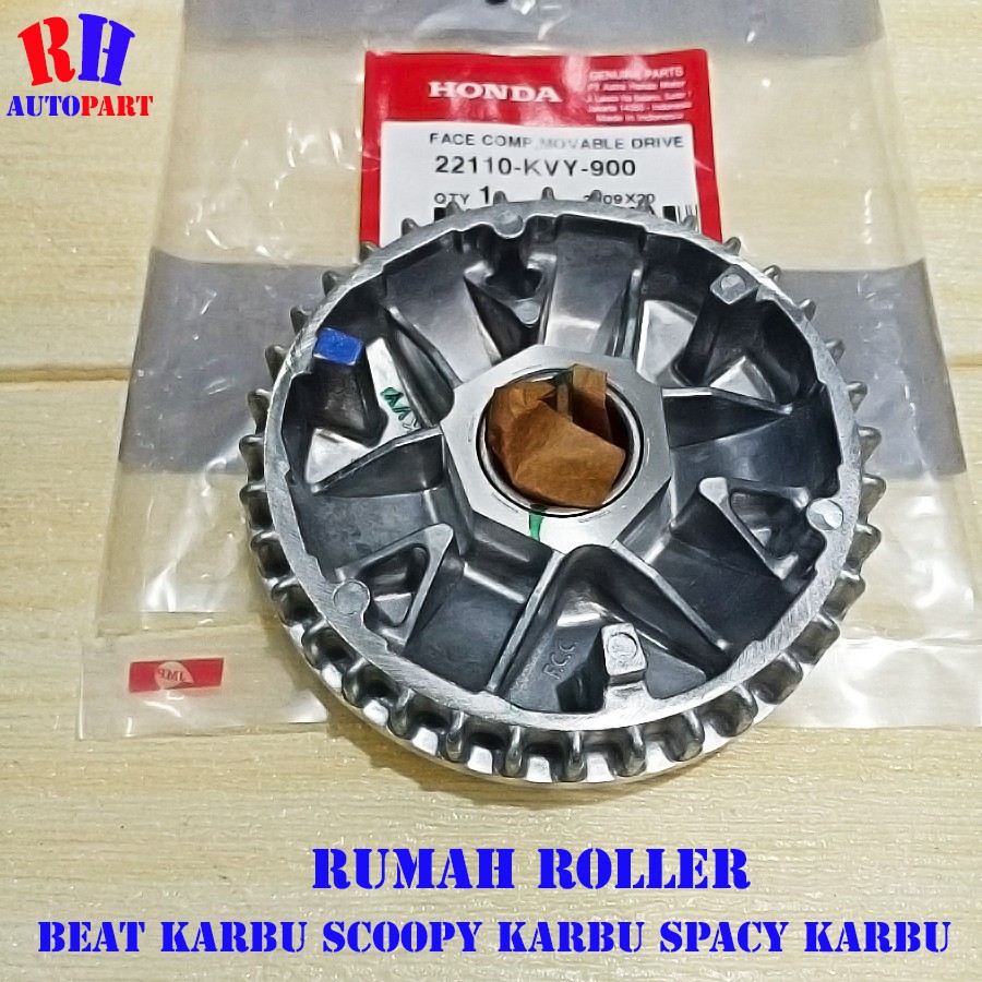 RUMAH ROLLER ASSY BEAT KARBU - SCOOPY KARBU - SPACY KARBU / RUMAH ROLER BEAT KARBU KVY