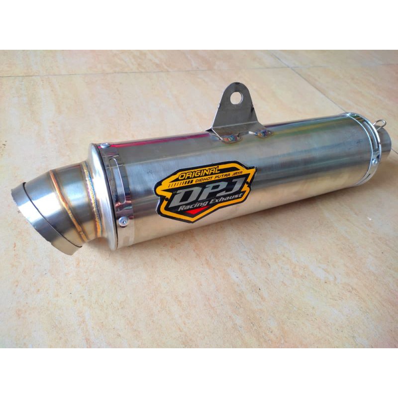 slincer knalpot dpj bulat kompetisi corong jumbo diameter 50mm(PROLINER.PANJANG)