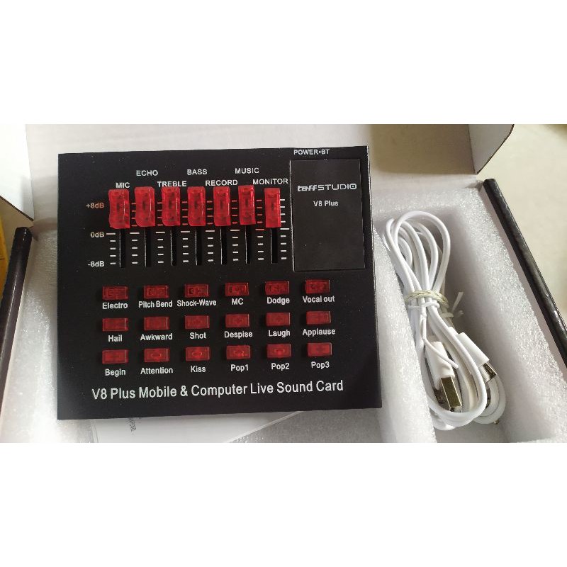 Soundcard V8 Plus