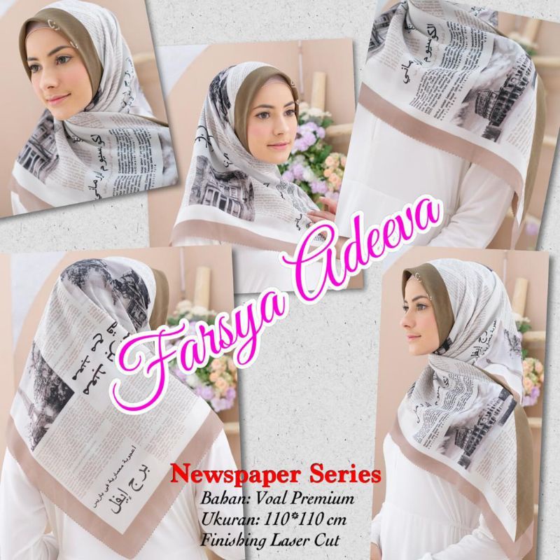 hijab koran/jilbab koran/kerudung koran/denay koran||park 1-Borobudur army