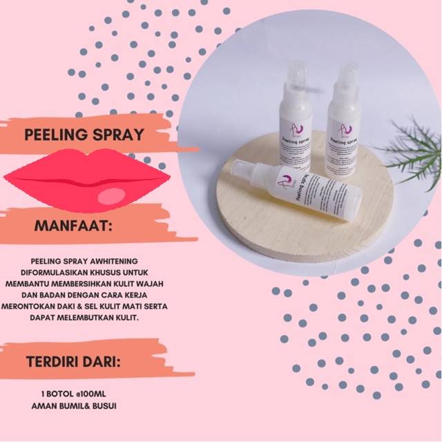 SPRAY PERONTOK DAKI DAN SEL KULIT MATI ORI