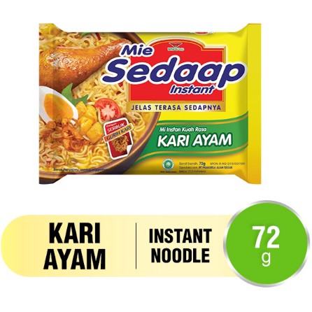 

Mie Sedaap Kari Ayam 72 gr