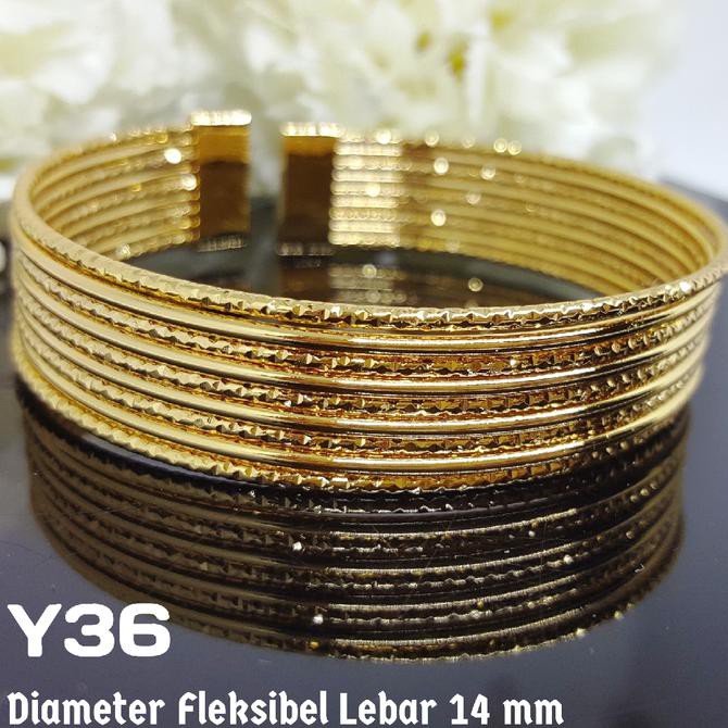 HOT PROMO Y36 GELANG BANGKOK / KERONCONG - XUPING YAXIYA - PERHIASAN LAPIS EMAS