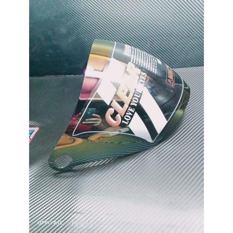 kaca helm NHK predator 2visor / NHK Godzilla / NHK predator kripton