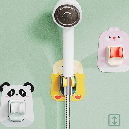 Gantungan SHOWER Kartun Hewan Imut / Hanger Shower Bidet Holder Animal / Gantungan Sapu Pel Gambar Karakter Hewan Lucu / Gantungan Animals Shower Holder