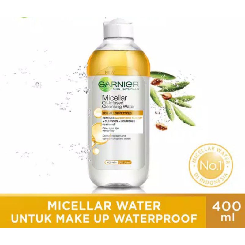 GARNIER MICELLAR WATER OIL INFUSED 400ML
