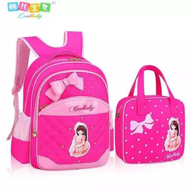 ARMELIA SHOP - Tas Sekolah Anak Perempuan Tas Wanita Set_Tas Backpack Anak Triset Bisa COD