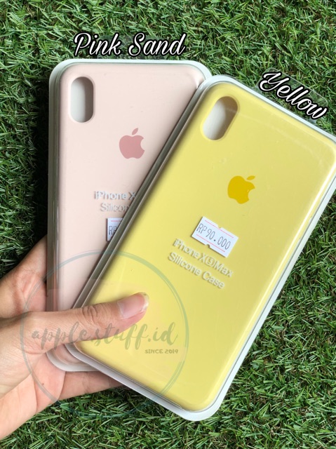 Original Silicone Case iP XS MAX READY STOCK