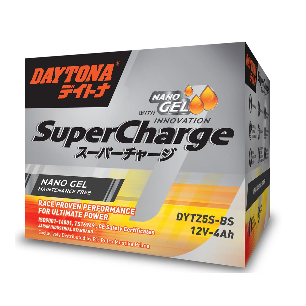 Daytona Aki Motor Pro Series Supercharge Nano Gel