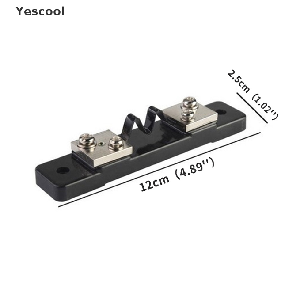 Yescool Resistor Arus DC 75mV FL-2 Untuk Ammeter Analog Meter Digital