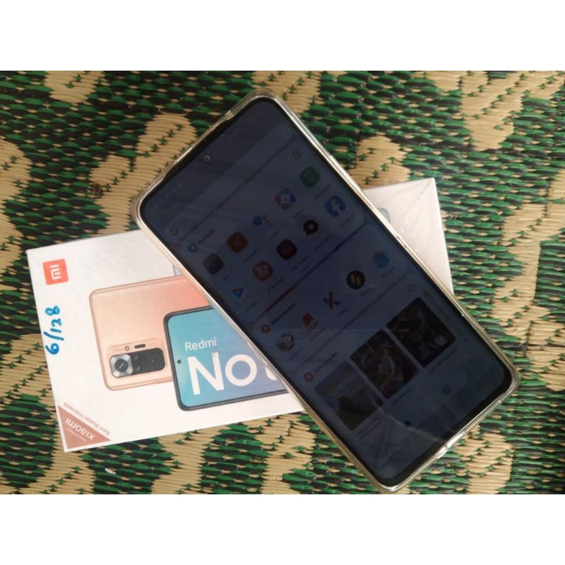 (second ) Xiaomy redmi note 10 pro ram 6/128 garansi panjang