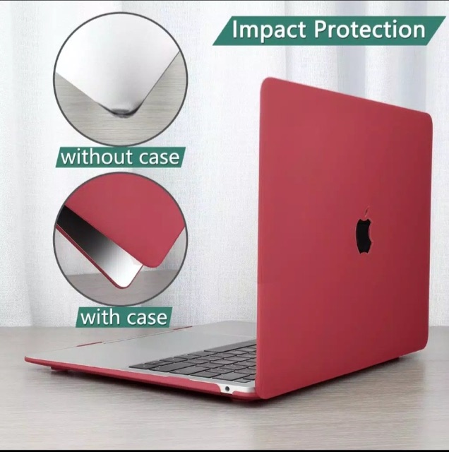 Cover Macbook Air 13 Pro 13 Touchbar Air 2019 A1932 A1989 A1706 Cover M1 RED SAND