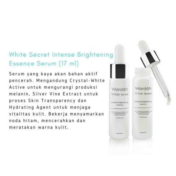 WARDAH CRYSTAL SECRET DARK SPOT BRIGHTENING SERUM 20ML