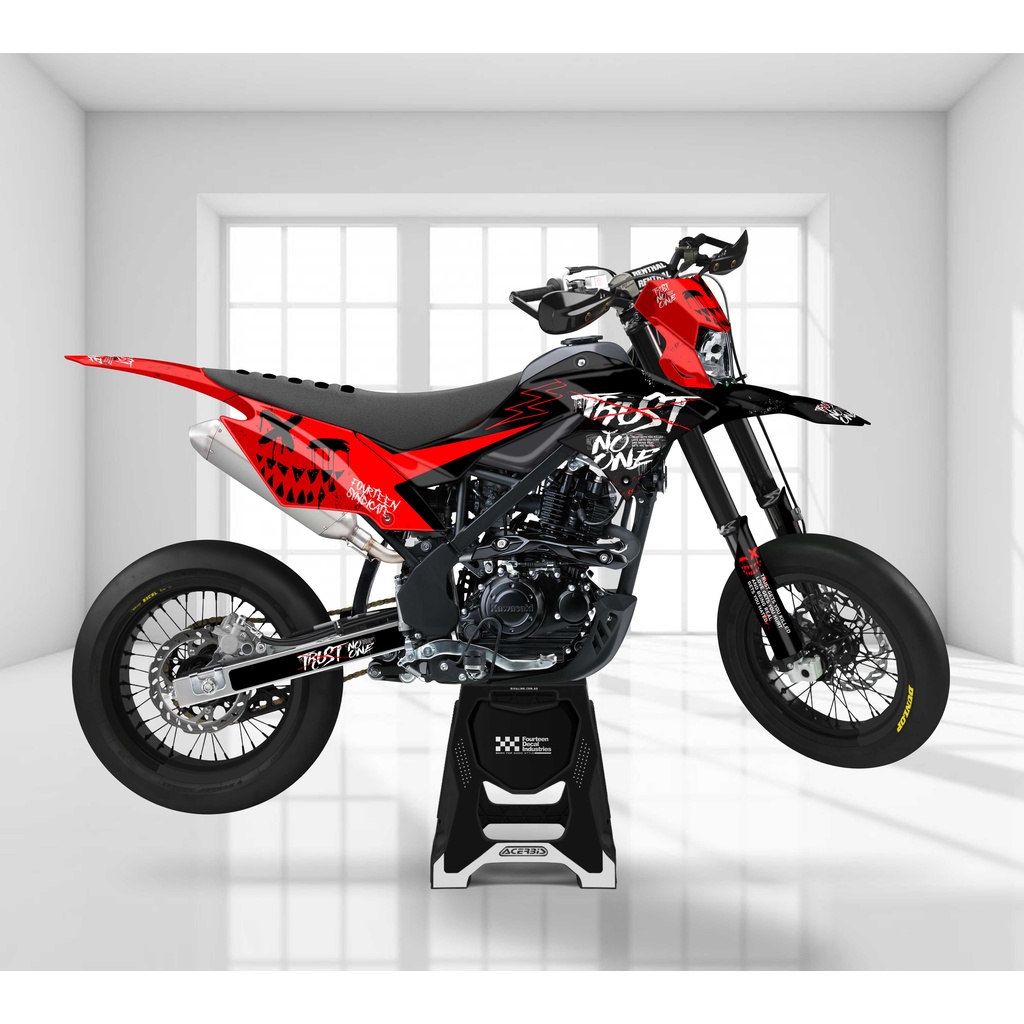 DECAL DTRACKER 150 - stiker dekal motor dtracker full body DTX 48