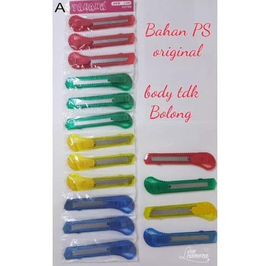 

Nikmati Cutter Besar Murah L-500 Yahaha 12 Pcs - Renceng Diskon