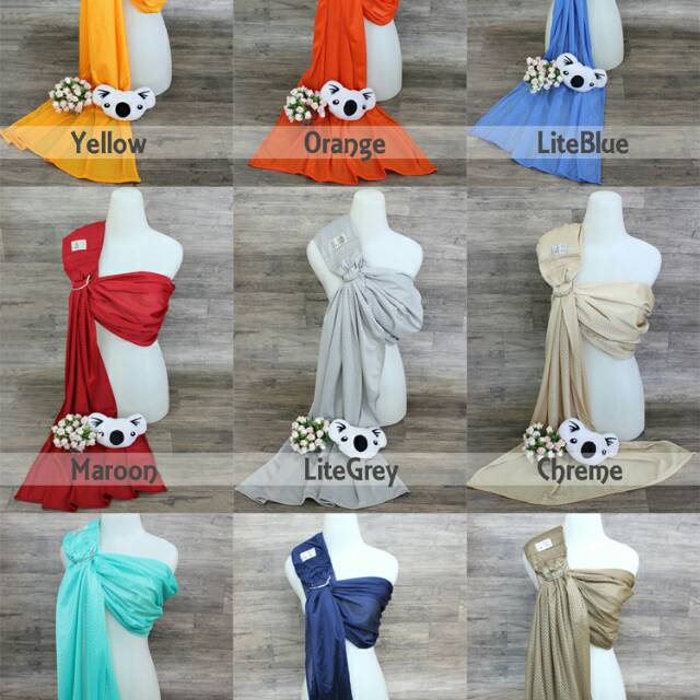 Cuddle me airsling /ringsling/gendongan bayi