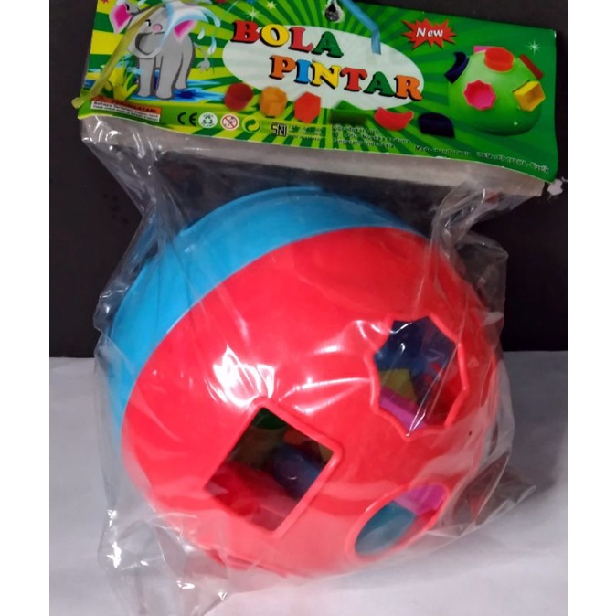 PUZZLE BALL BOLA PINTAR BENTUK WARNA MAINAN EDUKASI / EDUKASI ANAK