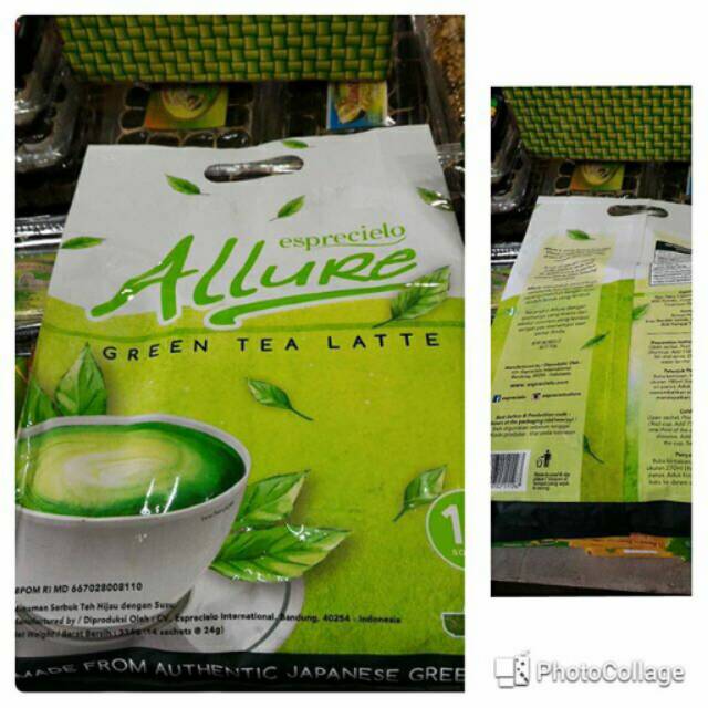 Esprecielo Allure Green Tea latte 14sachet