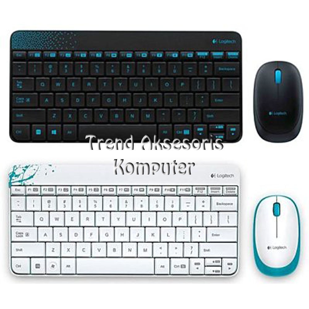 Trend-Logitech Keyboard and Mouse Wireless MK240 Original