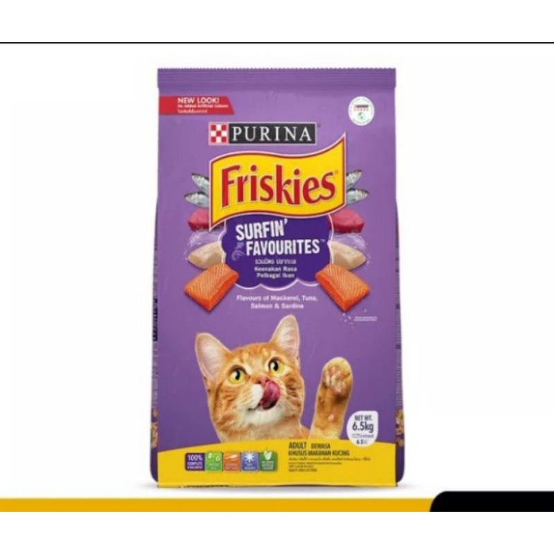 [GOSEND] Makanan Kucing / Cat Food Friskies Surfin &amp; Turfin 6,5kg