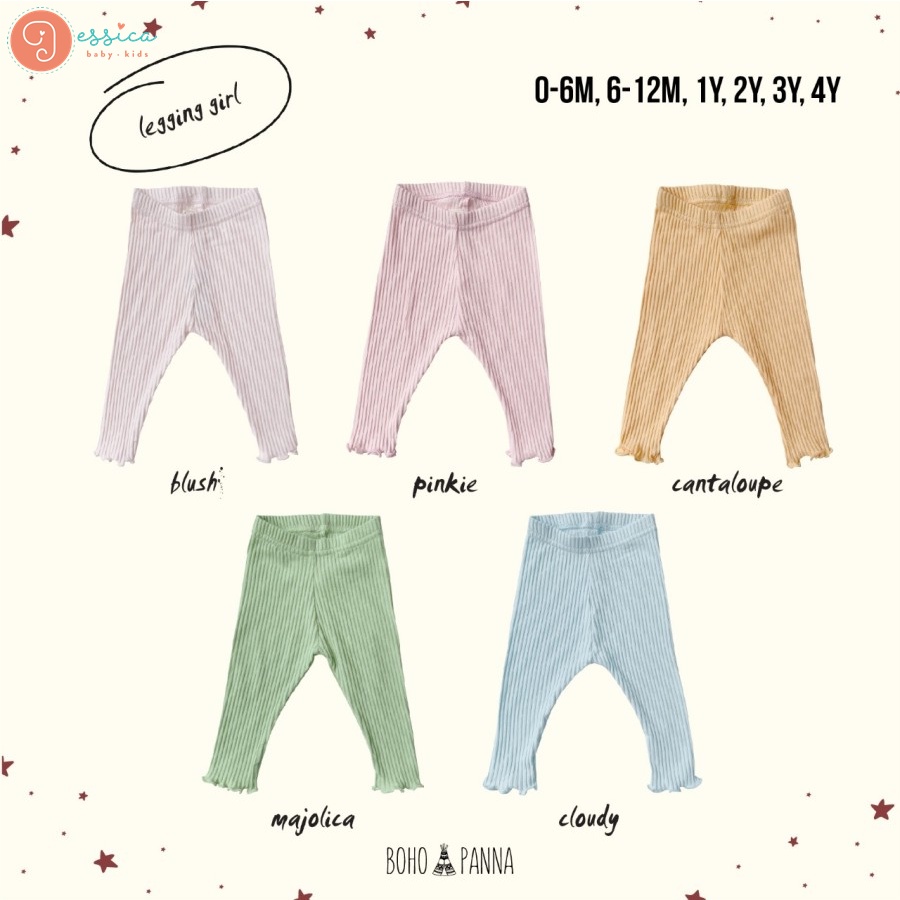 Bohobaby / Bohopanna Legging Girl II (Legging Anak)