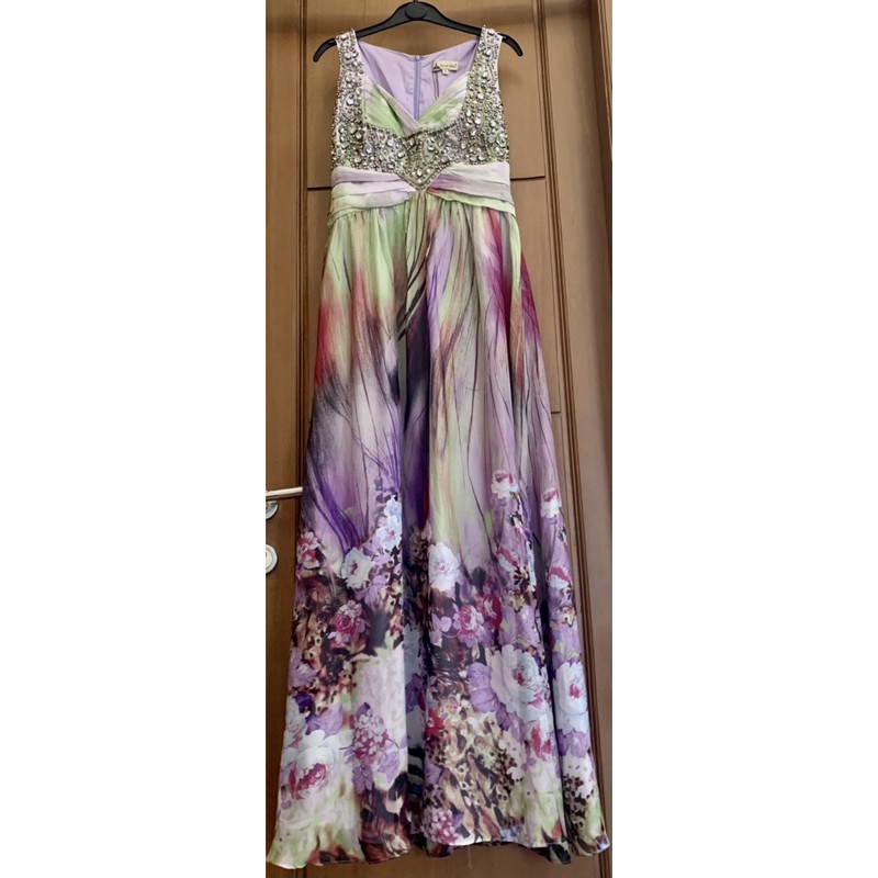 preloved dress solemio / gaun pesta/ baju lebaran