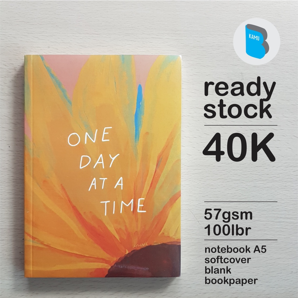

[57/72/90 gsm] Notebook Buku Catatan Diary Jurnal Bookpaper Polos - Sunflower