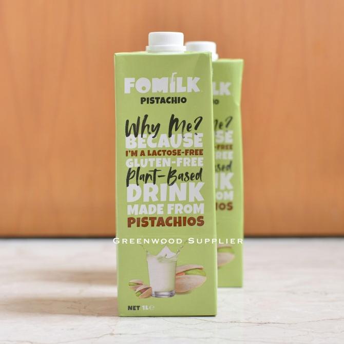 

Fomilk Pistachio Milk / Pistachio Drink - 1 Liter [PLANT-BASED]