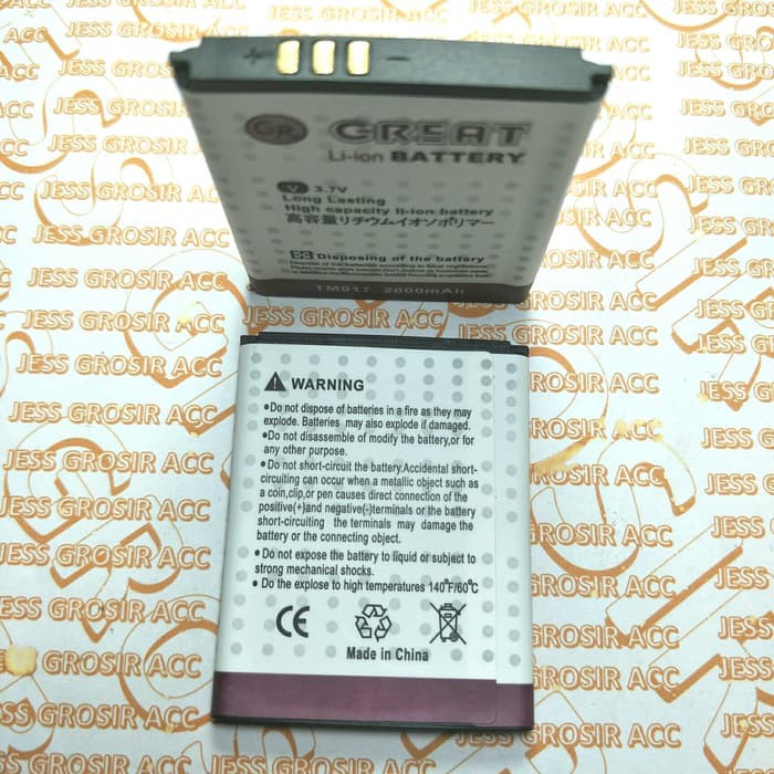 Baterai Battery Batre GREAT Double Power NEXIAN Pad TM017 TM-017 G311 G 311