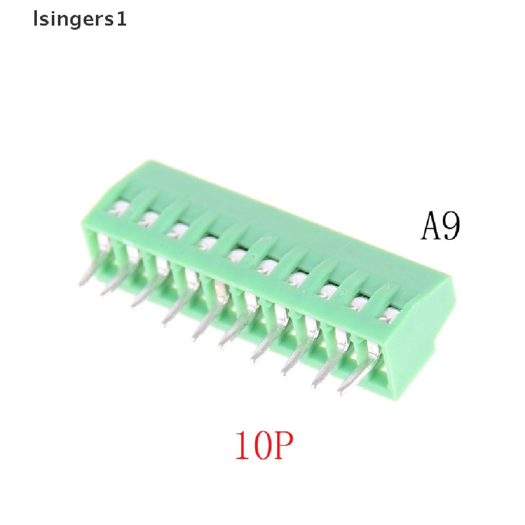 (lsingers1) 1pc Blok Terminal Sekrup PCB Universal 2P-16P KF128 2.54mm