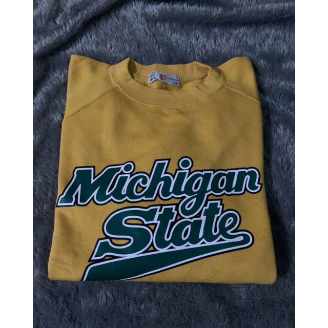 Crewneck Michigan State Second