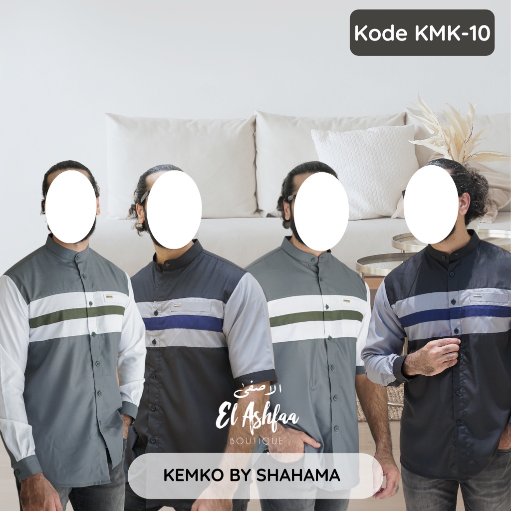 Kemko by Shahama | Kemeja Koko Shahama KMK-010 - El  Ashfaa Boutique