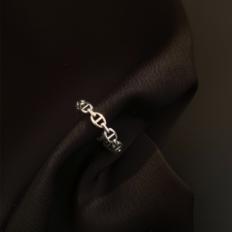 Korean Roman Numeral Open Index Finger Ring Female Ins Tide Net Red Cold Wind Simple Personality Ring