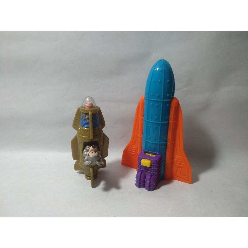 Mainan Pesawat Roket Rocket KFC Chaki Kids Mix Mickey Miki Tikus Mouse Happy Meal Mcdonalds Mcd Disn
