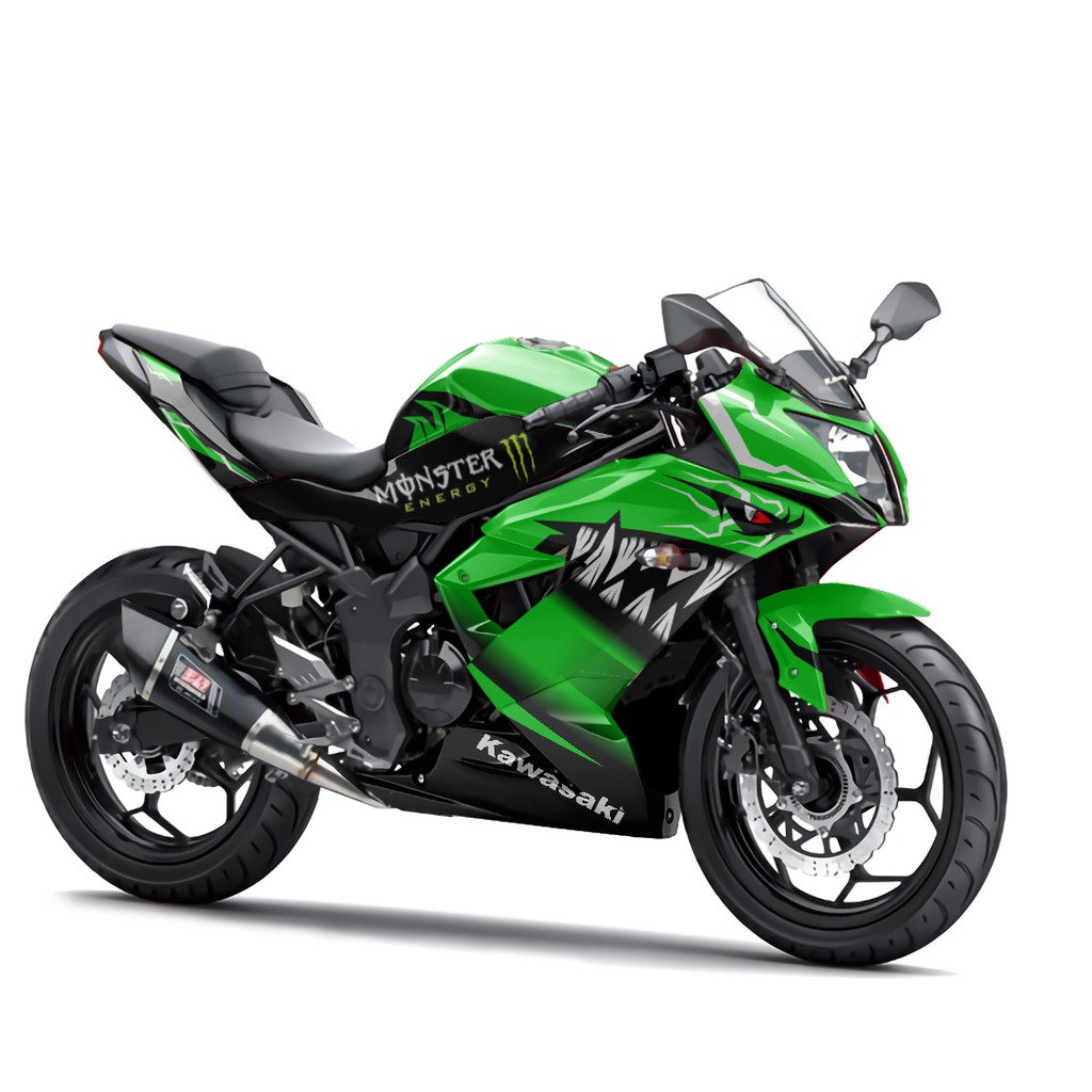 STICKER DECAL NINJA 250 MONO VARIAN KD001-KD020