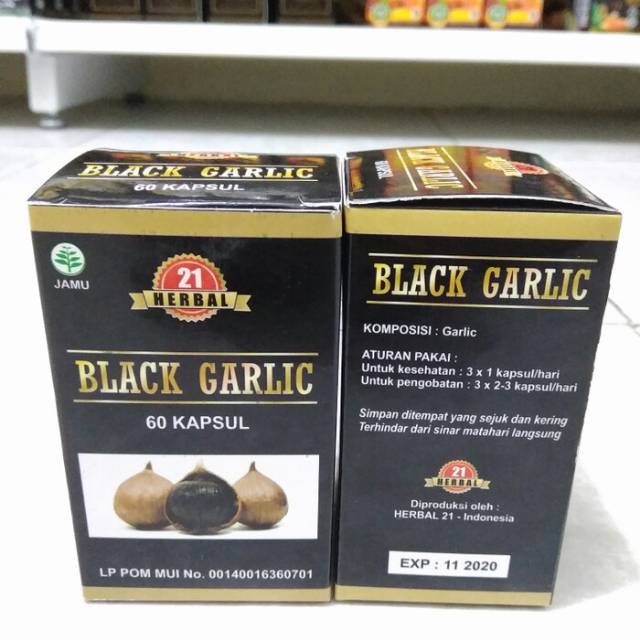

Obat herbal black garlic 21 herbal