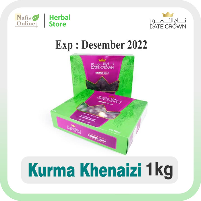 

READY - KURMA TERBARU KHENAIZI | DATE CORWN KHENAIZI 1KG