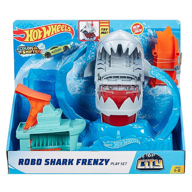 Hot Wheels City Robo Shark Frenzy