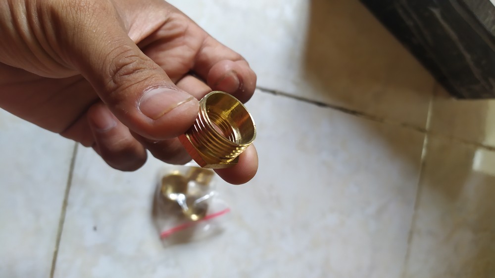 Verlope Ring Ukuran 1/2 X 3/4 Kuningan