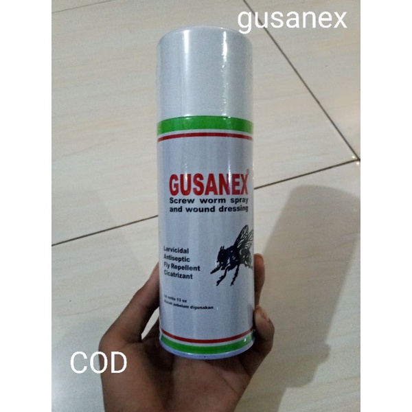 obat hewan gusanex spray obat semprot anti lalat untuk luka hewan 100% asli original