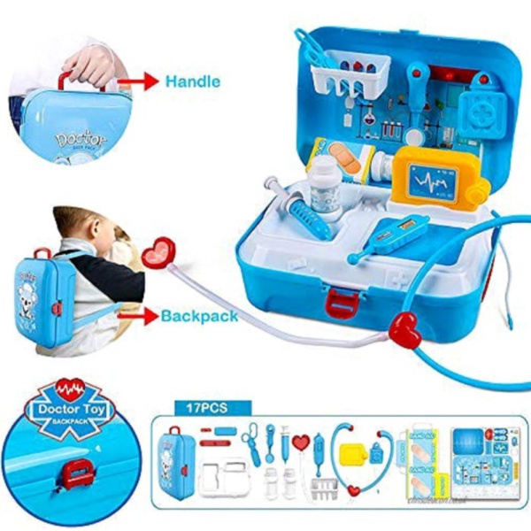 

Mainan Dokter Doctor Backpack 2 in 1 - Dokter Dokteran Set Anak Diskon