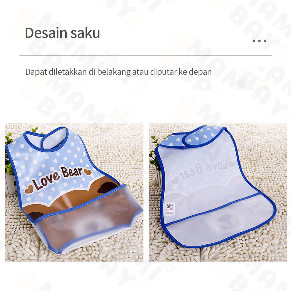 Mamibayi celemek bayi waterproof/Slabber Bayi/baby bib