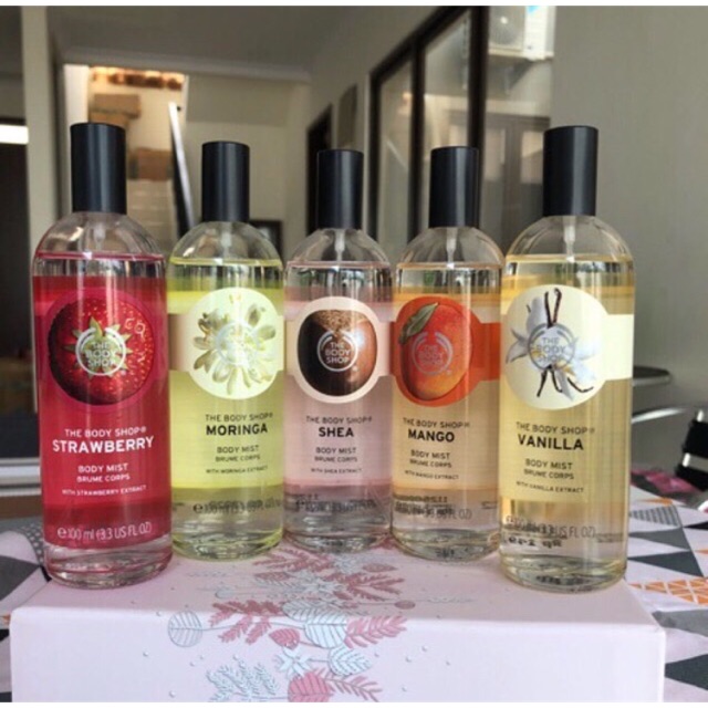 Body Mist Fruit The Body Shop Shopee Indonesia